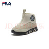 FILA斐樂(lè )兒童童鞋棉靴2025冬季男女童小童加絨軟糖棉鞋雪地靴 曬單實(shí)拍圖