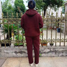 富夕中老年媽媽秋冬裝燈芯絨運動(dòng)服休閑加絨套裝女中年洋氣衛衣兩件套 安格拉紅兩件套 4XL 建議135-145斤 曬單實(shí)拍圖