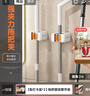 佳幫手拖把掛鉤衛生間免打孔拖把卡座壁掛拖把夾固定器2只裝 曬單實(shí)拍圖