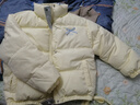 丹珠娜（DanZhuNa）奶黃色羽絨棉服女裝短款2025冬季新款甜美風(fēng)小個(gè)子面包服棉衣外套 黃色 S 曬單實(shí)拍圖