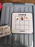 鍾小熊全腦右腦開(kāi)發(fā)訓練照相記憶磁板瞬間記憶磁性宮格板記憶九宮格教具 1套【前6后9宮+實(shí)物混合混20片】 曬單實(shí)拍圖