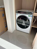 海爾（Haier）云溪4.0系列583W滾筒洗衣機全自動(dòng)10公斤超薄家用家電國家補貼 京東自營(yíng)  一級能效以舊換新內衣洗 曬單實(shí)拍圖