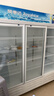 榮事達（Royalstar）冷藏展示柜飲料柜冷藏保鮮柜蔬菜單雙三開(kāi)門(mén)超市便利店冷飲冷柜直冷風(fēng)冷玻璃門(mén)陳列柜冰柜展示柜 1000L三門(mén)下機組直冷款【藍白】 曬單實(shí)拍圖