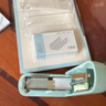 得力（deli） 迷你小號訂書(shū)機學(xué)生用小型訂書(shū)器辦公便攜帶起釘器訂書(shū)釘套裝 【簡(jiǎn)系藍】含830枚釘+貼紙 曬單實(shí)拍圖