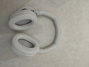 索尼（SONY）ULT WEAR 重低音頭戴式降噪藍牙耳機 網(wǎng)課游戲耳麥 禮物送男女友學(xué)生（WH-ULT900N） 米白色 曬單實(shí)拍圖