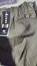 JEEP SPIRIT吉普工裝褲男秋冬季直筒休閑褲男士寬松多口袋男褲 軍綠 XL 曬單實(shí)拍圖