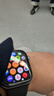 Apple/蘋(píng)果 Watch S11 智能手表GPS款46毫米深空灰色鋁金屬表殼黑色運動(dòng)型表帶M/L MEVP4CH/B 曬單實(shí)拍圖