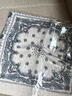 塔馳密司（touchmiss）絲巾女伴手禮油畫(huà)風(fēng)白樺林70cm小方巾裝飾百搭領(lǐng)巾圍巾禮物 1 曬單實(shí)拍圖