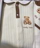 封茗 新生兒衣服禮盒嬰兒0-3個(gè)月見(jiàn)面禮初生套盒純棉滿(mǎn)月寶寶禮物秋冬 抱抱小熊四季【3套衣服】19件套 66cm 3-6個(gè)月 曬單實(shí)拍圖