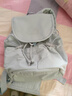 Lee雙肩包女士休閑輕便旅游背包大學(xué)生小書(shū)包戶(hù)外出行迷你包 淺灰藍 曬單實(shí)拍圖