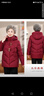 鴨鴨（YAYA）中老年媽媽羽絨服連帽女款冬2025新款奶奶老人衣服中長(cháng)款百搭外套 曬單實(shí)拍圖