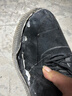 啄木鳥(niǎo)男鞋春秋季2026新款大碼休閑跑步鞋真軟皮防水百搭流行防滑運動(dòng)鞋 黑色 【真軟皮面防水】 41 【高端品牌清倉】 曬單實(shí)拍圖