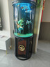 hailiy海麗雅半圓形魚(yú)缸客廳小型家用落地智能懶人免換水亞克力缸水族箱 半圓63cm（珊瑚+干濕分離+安裝） 曬單實(shí)拍圖