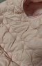 貝瑞加（Babyprints）兒童馬甲男女寶寶秋冬護肚背心夾棉保暖馬夾家居坎肩 粉130 曬單實(shí)拍圖