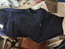 左西男童毛衣秋冬兒童學(xué)院風(fēng)加厚針織衫2025新款打底冬裝 藏青色 150 曬單實(shí)拍圖