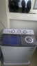 志高（CHIGO）洗衣機半自動(dòng)雙桶雙缸家用大容量小型租房宿舍波輪脫水甩干兩用雙杠省電老式強動(dòng)力易操作以舊換新 18.8KG【洗12+脫6.8|強勁電機藍光殺菌】 曬單實(shí)拍圖