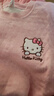 Hello Kitty女童保暖內衣套裝加絨厚兒童夾棉秋衣秋褲套裝 55501粉色 130  曬單實(shí)拍圖