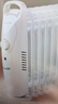 卡帝亞（KADEER）油汀取暖器家用省電電熱油丁小型迷你電暖器全屋速熱電熱器加寬防燙電暖氣片辦公室烤火爐 【熱量升級】9片  800瓦 曬單實(shí)拍圖
