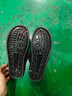 巧佳媞1萬(wàn)人好評牛筋拖鞋男士防滑軟膠膠鞋柔軟果凍耐磨熟膠經(jīng)典涼鞋潮 黑色 40 等于標準碼三十九 曬單實(shí)拍圖