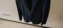 羅蒙【綿羊毛】毛呢西服男士秋冬季加大碼商務(wù)休閑單西裝保暖工裝上衣 曬單實(shí)拍圖