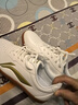 李寧（LI-NING）太極鞋新款軟皮輕質(zhì)透氣防滑牛筋底男女晨練表演八段錦武術(shù)運動(dòng)鞋 ADBC012-1白色【經(jīng)典訓練款】 36 曬單實(shí)拍圖