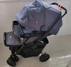 好孩子（gb）嬰兒推車(chē)C400全蓬雙向避震折疊可坐可躺加寬加大高景觀(guān)新生兒C550 深空灰【加寬舒適】C400-A-0188L 曬單實(shí)拍圖