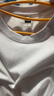 森馬（Semir）短袖T恤男純棉修身25夏純色內搭男士t恤百搭109925100101 曬單實(shí)拍圖