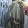 朗姿秋季新款短款綠色風(fēng)衣外套復古設計感氣質(zhì)英倫風(fēng)高級感 棕綠色2 M 曬單實(shí)拍圖