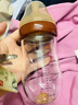 世喜新生兒防脹氣奶瓶3-7個(gè)月玻璃嬰兒仿母乳奶嘴240mlAB款隨機發(fā) 曬單實(shí)拍圖