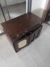 可移動(dòng)實(shí)木小茶幾客廳升降折疊小茶桌新款家用角幾小戶(hù)型沙發(fā)邊幾 【胡桃色】 曬單實(shí)拍圖