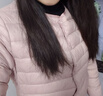 2025新款輕薄羽絨棉服女短款秋冬季內膽棉衣洋氣修身小棉襖外套潮 浪漫-粉 【圓領(lǐng)V領(lǐng)兩用】 2XL 118-128斤 曬單實(shí)拍圖