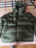 鴨鴨2025冬季新款羽絨服男寬松保暖短款加厚連帽休閑百搭90鴨絨面包服 曬單實(shí)拍圖