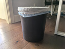 本迪壓圈垃圾桶17L大號廚房客廳家用衛生間垃圾桶辦公室宿舍紙簍 曬單實(shí)拍圖