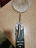 茶花（CHAHUA）304不銹鋼漏勺食品級大號笊籬廚房家用餃子撈面勺火鍋油炸過(guò)濾網(wǎng) 曬單實(shí)拍圖