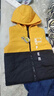 G.duck品牌童裝男童冬裝套裝秋冬馬甲三件套新款兒童冬季中大童衛衣加厚 SUP黃色(3件套) 加棉 加絨 150 建議身高140cm 曬單實(shí)拍圖