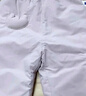 迷你巴拉【三防羽絨褲】男女童保暖秋冬褲子保暖羽絨長(cháng)褲 夢(mèng)幻粉60346 【拒水白鴨絨】 90 【充絨量23.9g】 曬單實(shí)拍圖