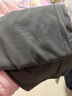 UR2025冬季新款女裝簡(jiǎn)約休閑純色百搭抽繩喇叭褲UYY650092 深灰 S 曬單實(shí)拍圖