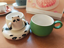熊貓泡茶杯陶瓷茶水分離馬克杯可愛(ài)創(chuàng  )意咖啡杯茶杯水杯教師伴手禮 趴趴熊茶咖杯【簡(jiǎn)裝】 曬單實(shí)拍圖