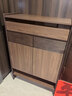 柏夢(mèng)可實(shí)木鞋柜門(mén)口入戶(hù)柜中古風(fēng)家用玄關(guān)樓道收納儲物一體靠墻新款鞋架 實(shí)木鞋柜|長(cháng)80cm 兩門(mén)一抽 曬單實(shí)拍圖