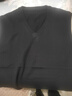 皮爾卡丹（pierre cardin）羊毛背心男士2024冬季新款V領(lǐng)厚款保暖套頭毛衣純色針織坎肩馬甲 PK2108黑色 XL 175140-160斤 曬單實(shí)拍圖