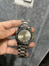 駿鈺（JUNYU）瑞士品牌男士手表耐磨防水夜光全自動(dòng)機械表日歷手表男機械表 SY款-JY9028銀黑鋼帶 曬單實(shí)拍圖