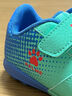 卡爾美卡爾美兒童足球鞋TF碎釘透氣青少年小學(xué)生男生女生大小童訓練球鞋 薄荷綠淺藍【皮面舒適款】 34 曬單實(shí)拍圖