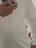 班尼路（Baleno）長(cháng)袖t恤男春秋季基礎款純色圓領(lǐng)男士打底衫寬松純棉上衣男女同款 曬單實(shí)拍圖