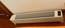 美的（Midea）【APP智能】石墨烯家用踢腳線(xiàn)取暖器 遙控電熱電暖器 浴室速熱電暖氣 節能暖風(fēng)機全屋升溫HDS22LYR 曬單實(shí)拍圖