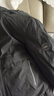 羅蒙（ROMON）棉服男士冬季潮流商務(wù)加厚棉衣保暖棉襖外套男爸爸裝2518黑色2XL 曬單實(shí)拍圖