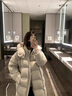 雪中飛白鵝絨泡芙羽絨服女2025年冬季新款寬松時(shí)尚小個(gè)子加厚中長(cháng)款外套 杏色(收到不值不要錢(qián)包退) S (90-130斤) 曬單實(shí)拍圖