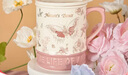 大英博物館生日新年禮物博物志蝴蝶復古浮雕帶蓋馬克杯文創(chuàng  ) 蝴蝶浮雕馬克杯 450ml 1只 曬單實(shí)拍圖