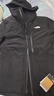 北面（The North Face）三合一沖鋒衣男North Table防水透汽600蓬羽絨25秋冬上新|83SL 4HF/黑色 M /170 曬單實(shí)拍圖