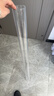 眾覓亞克力管透明pc管透明pvc管塑料透明有機玻璃水管魚(yú)缸透明管 硬管 外徑63MM內徑59MM一米長(cháng) 曬單實(shí)拍圖