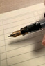 PILOT百樂(lè )78G鋼筆禮盒套裝學(xué)生專(zhuān)用練字復古銥金筆可換墨囊成人高檔送禮用 黑色禮盒套裝（配上墨器1個(gè)+黑墨水1瓶） F尖/約0.4-0.5mm日常書(shū)寫(xiě)用 曬單實(shí)拍圖